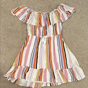 Girls Art Class Striped Dress